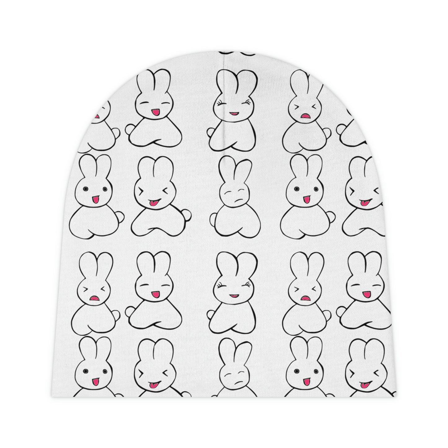 Funny Bunnies Baby Beanie