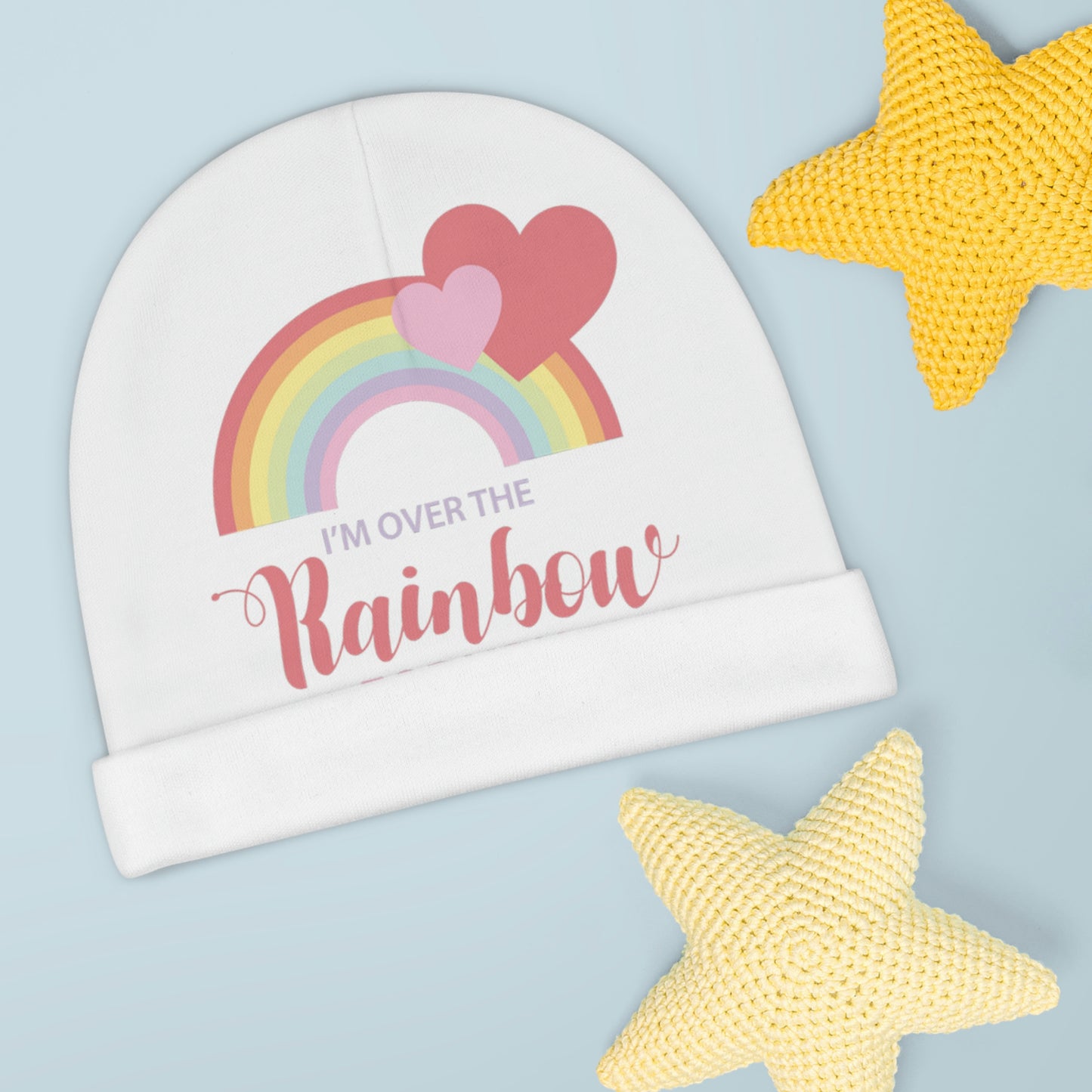 Over the Rainbow Baby Beanie